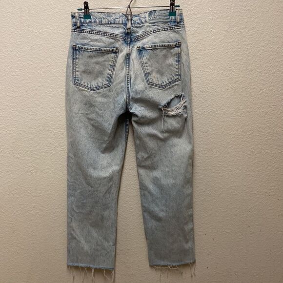 Revice Distressed Straight Leg Button Fly Jeans Size 28 - Picture 8 of 9
